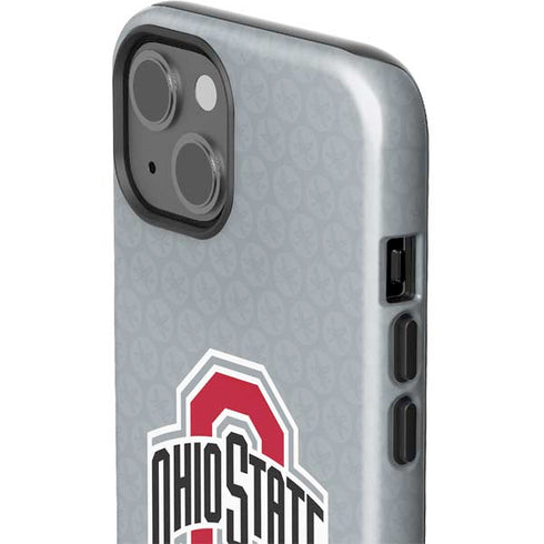 Ohio State University Distressed Logo iPhone 15 Impact Case
